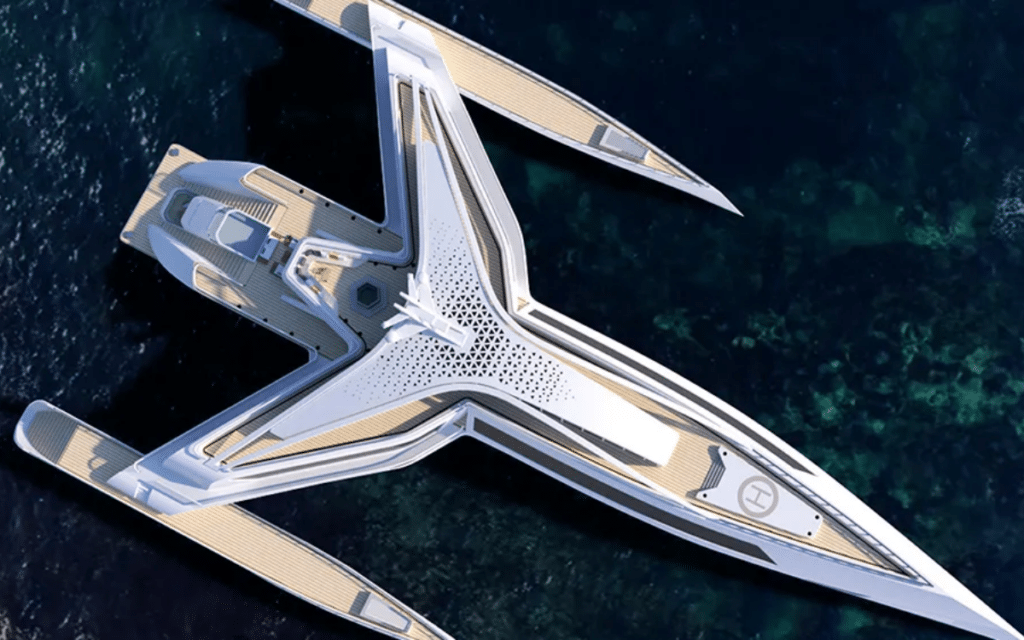 This Incredible Tri-Hull Yacht is inspired by Star Wars