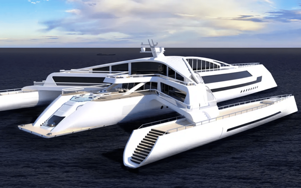 This Incredible Tri-Hull Yacht is inspired by Star Wars