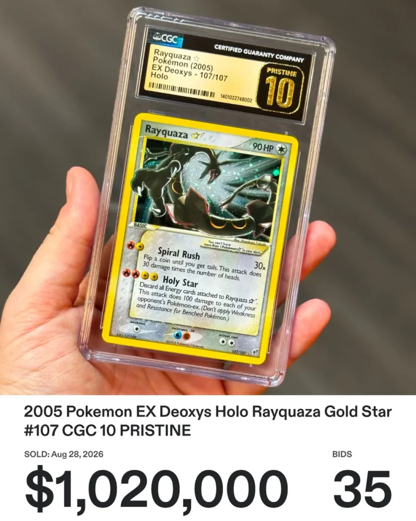 This Pokémon card just sold for over $1 million, making it most expensive than most supercars, including most Ferrari models