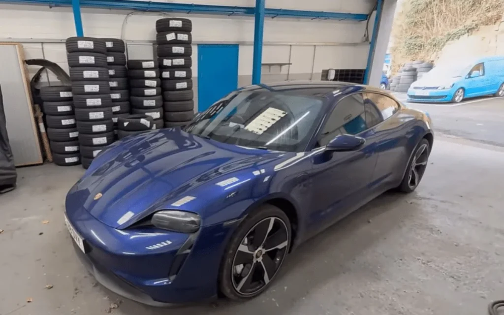 This Porsche Taycan EV owner wanted to see what would happen if he ran out of energy, and the result wasn't pleasant