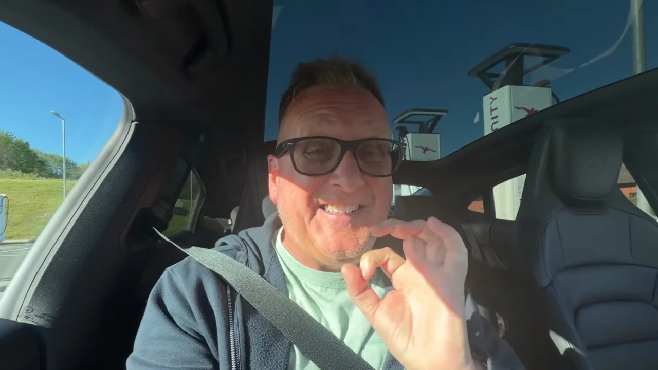 Man drives his Porsche Taycan EV to 0% to see what really happens as it runs out of charge