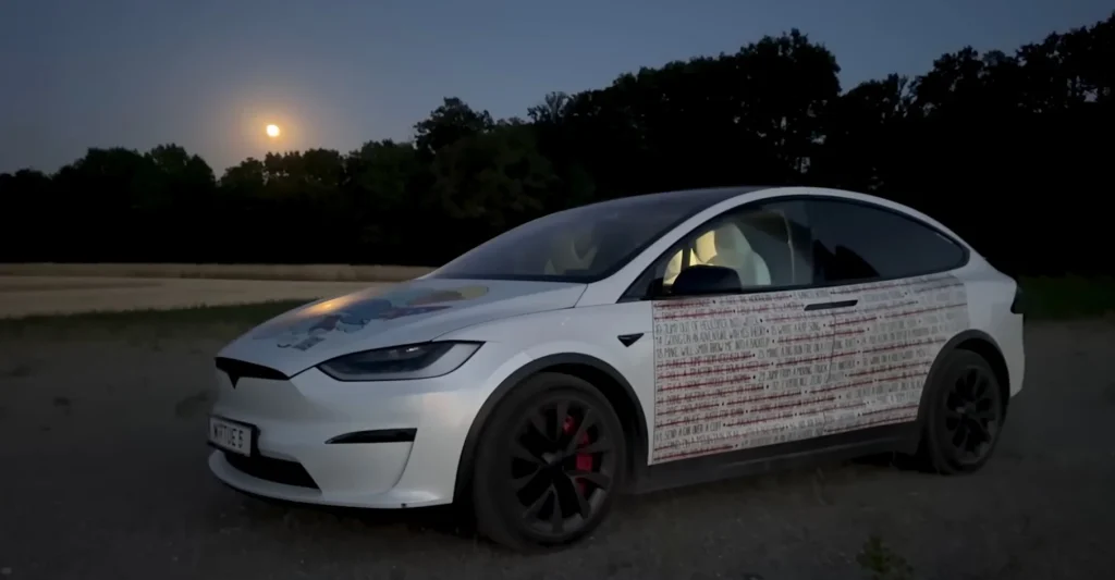 This Tesla Model X Plaid owner in Austria conducted an interesting experiment