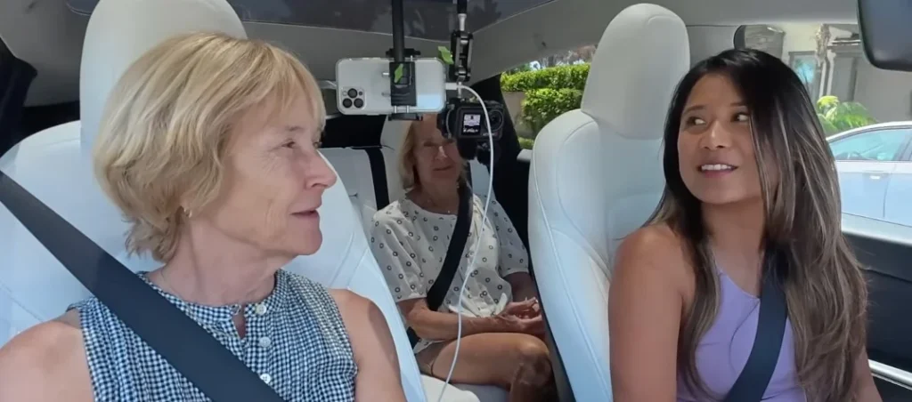 This Tesla owner took her sister for a drive in her Model Y without actually telling her about FSD