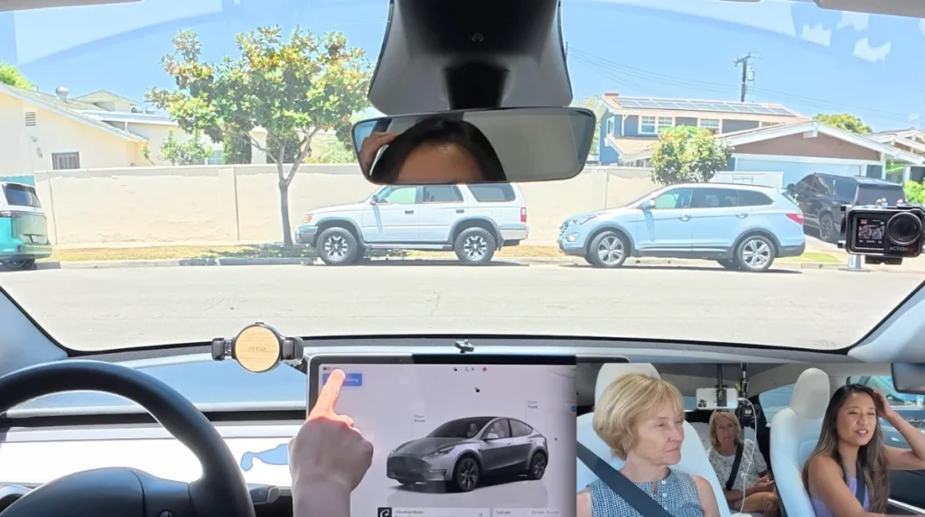 This Tesla owner took her sister for a drive in her Model Y without actually telling her about FSD