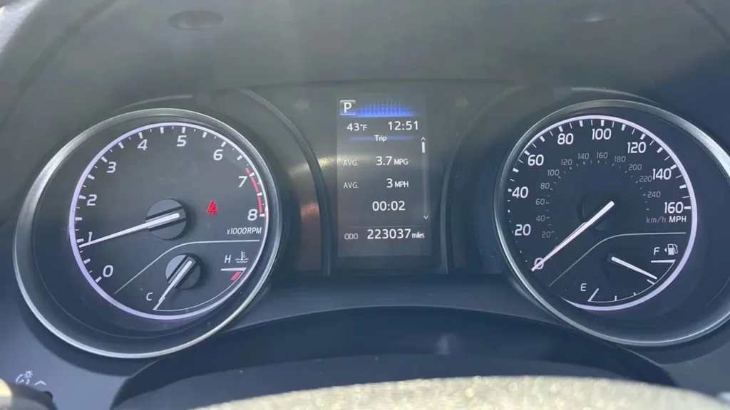 This Toyota Camry SE driver in Wisconsin narrowly avoided a hefty fine by exploiting a loophole in the contract