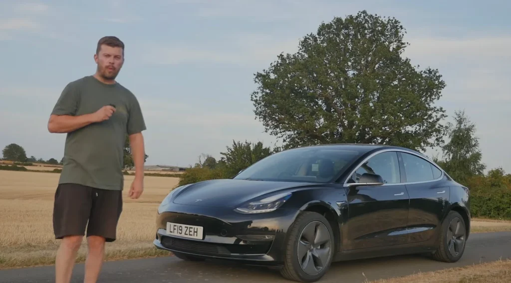 This UK YouTuber bought a high-mileage Tesla Model 3 for just $9,100, which sounds like a collection of red flags