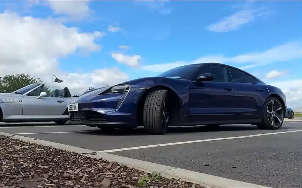This UK YouTuber decided to check how much his Porsche Taycan EV was worth after a relatively short time and limited mileage