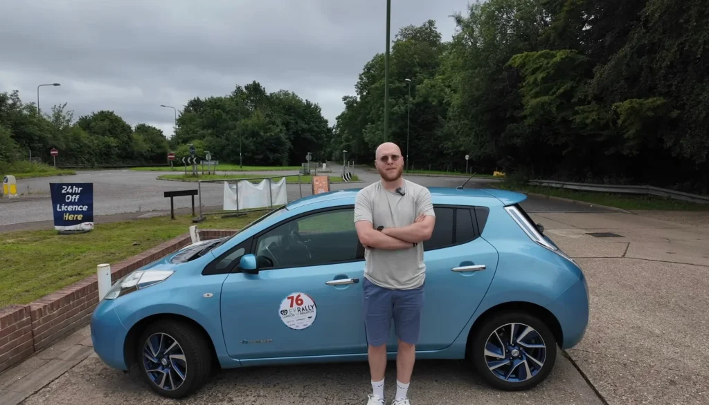 This UK YouTuber is still driving a 10-year-old Nissan Leaf - the OG of electric cars - almost daily