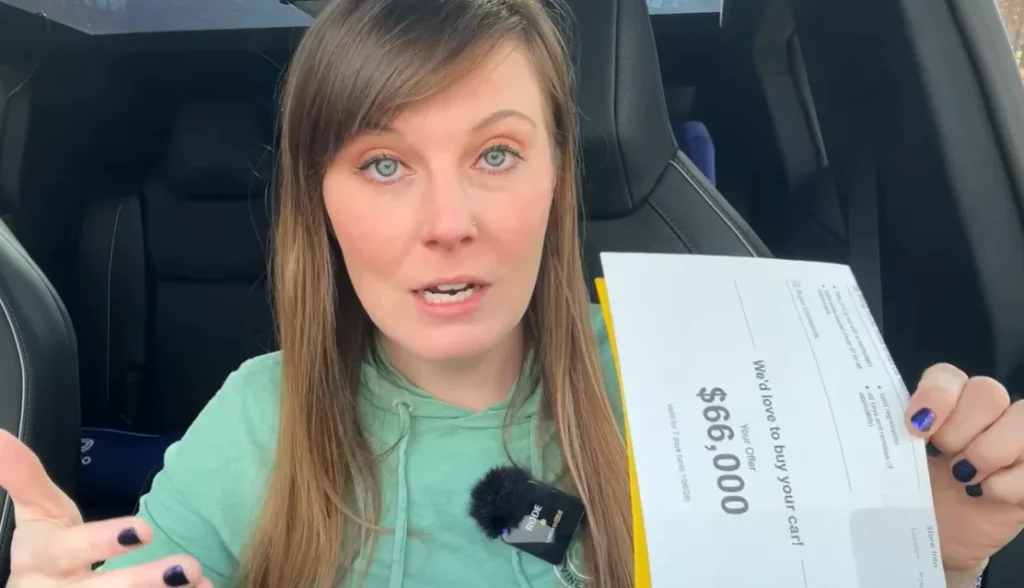 This US woman took her Tesla Cybertruck to CarMax and the offer she received was not what she was expecting