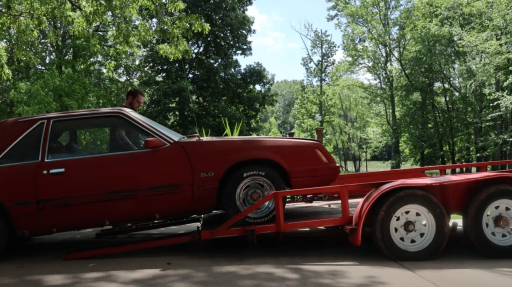 This V8 Mustang slept in Arizona for 22 years. This Fox Body Mustang needed Mustang restoration work to complete a classic car revival