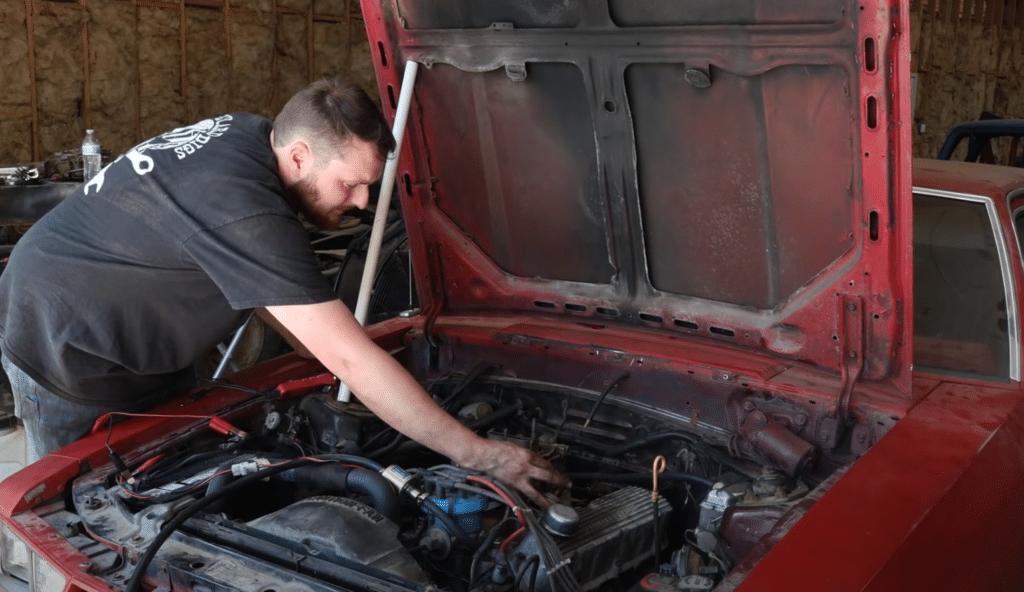 This V8 Mustang slept in Arizona for 22 years. This Fox Body Mustang needed Mustang restoration work to complete a classic car revival