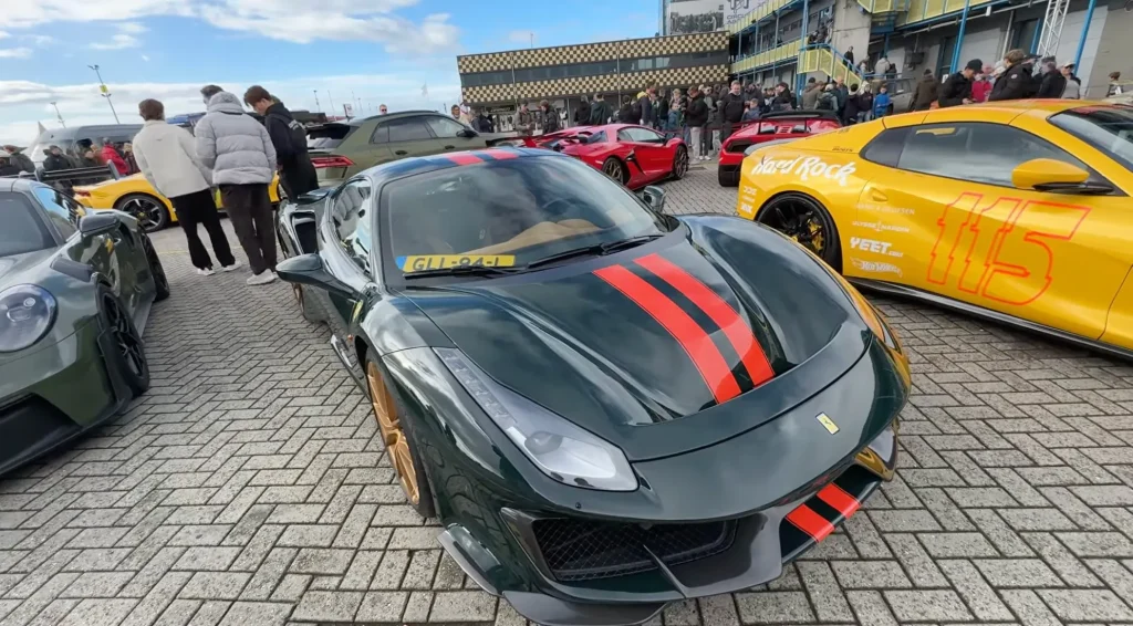 This YouTuber and his team brought a Nissan Patrol to a supercar meet in Europe, and it all went wrong