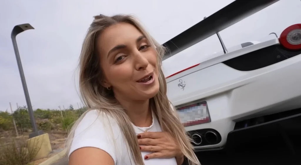This YouTuber based out of California received a pretty crazy offer for her modified Liberty Walk Ferrari 458 Italia