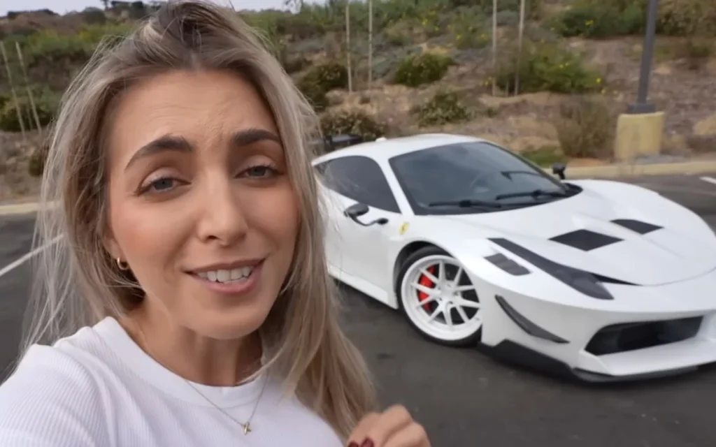 This YouTuber based out of California received a pretty crazy offer for her modified Liberty Walk Ferrari 458 Italia
