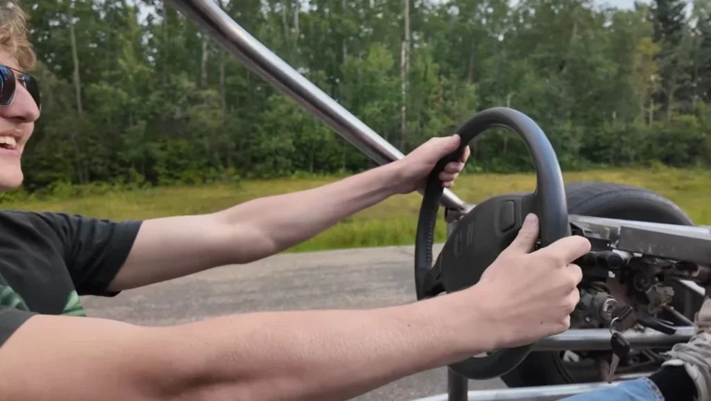 This YouTuber built a custom V8 race car in Canada starting from scratch