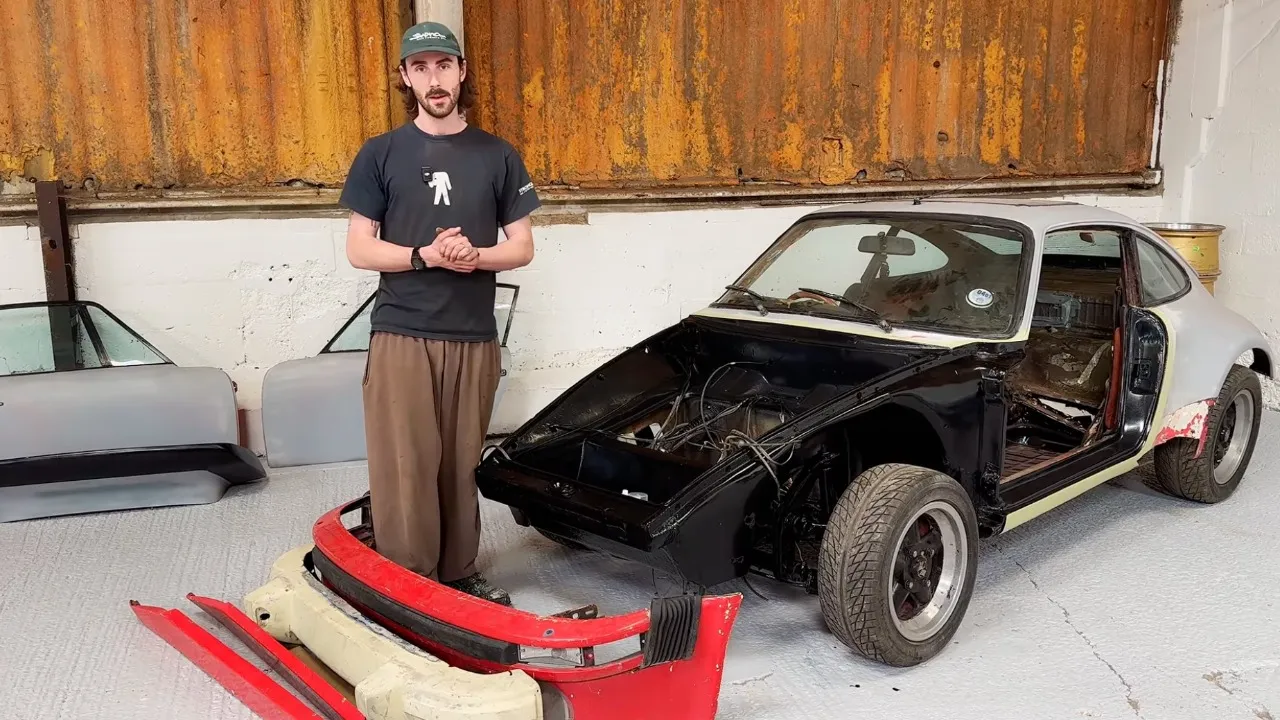 Man releases the full six-hour build of his fake Porsche 911 showing the meticulous process he followed