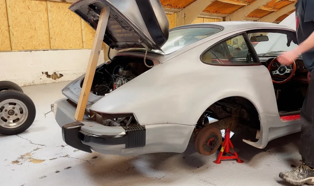 This YouTuber decided to build a Porsche 911 using a Volkswagen Beetle as a starting base
