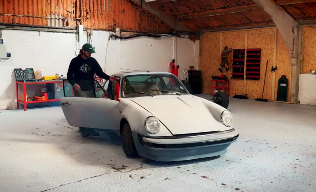 This YouTuber decided to build a Porsche 911 using a Volkswagen Beetle as a starting point