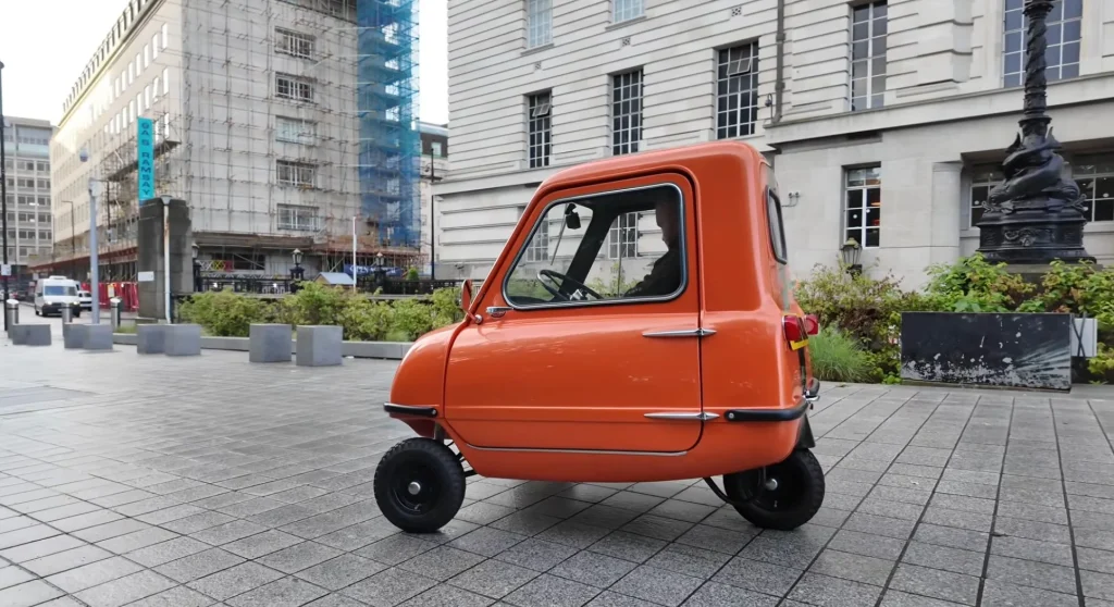 Peel P50 smallest car road trip