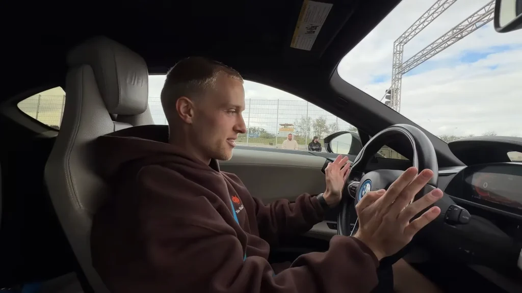 This YouTuber decided to test the BMW i8 to its limits, which didn't go too well