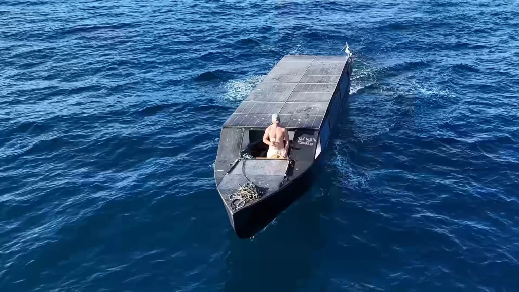 This YouTuber did something ingenious and mildly crazy after sailing from Finland to Spain in a solar-powered yacht that he built by himself