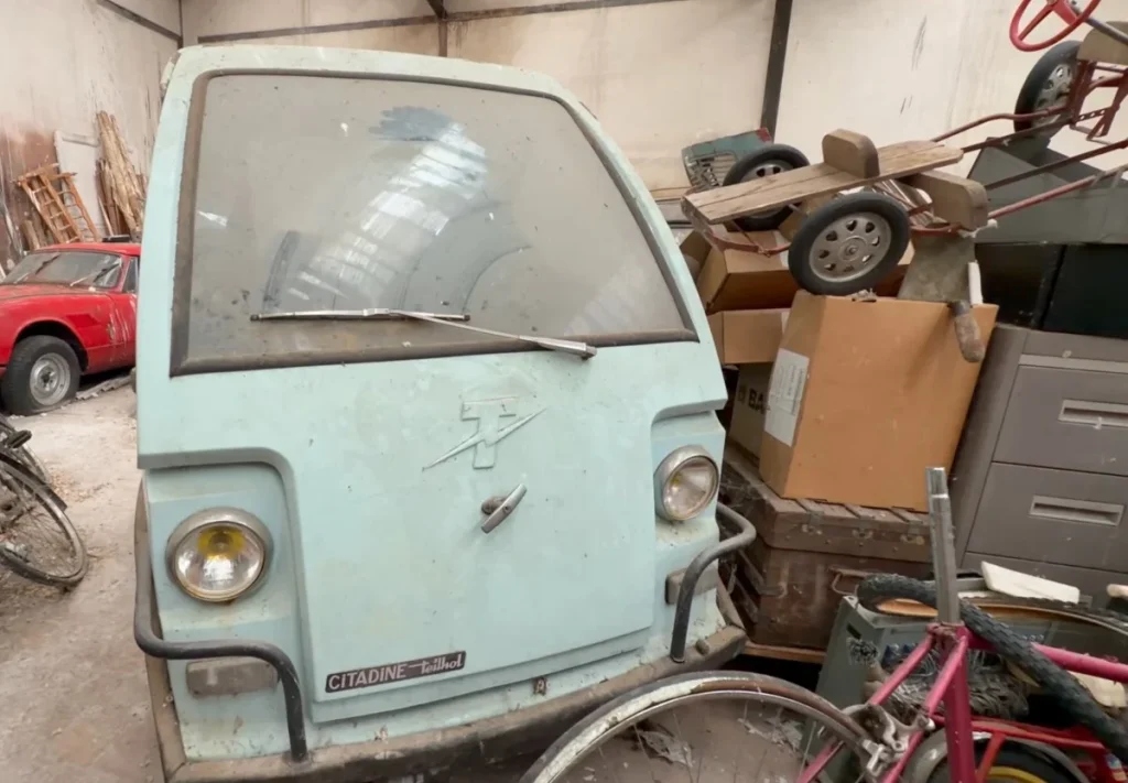 This YouTuber stumbled upon an abandoned warehouse in France filled with at least 100 luxury cars