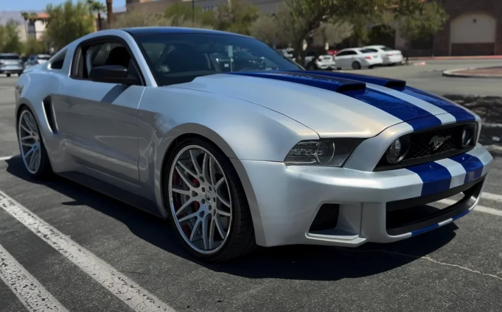 This YouTuber traveled to Las Vegas to see one of the rarest Ford Mustangs in the world, the Need for Speed Mustang