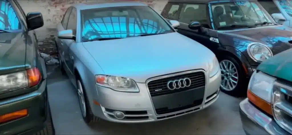 This abandoned cartel chop shop is hiding a massive fleet of potentially stolen luxury cars.