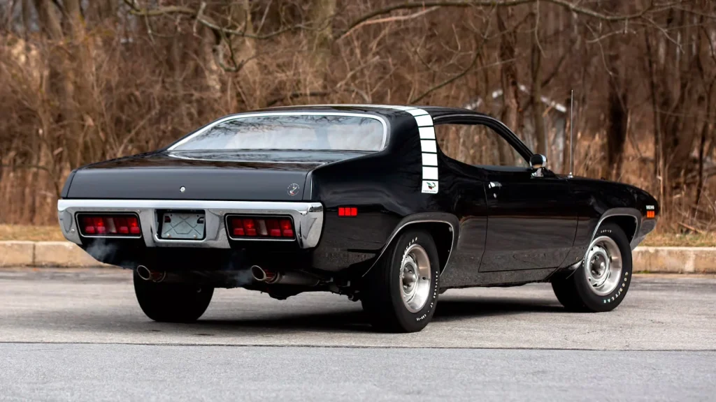 This an ultra-rare manual Plymouth Road Runner from the 1970s, and it's in absolute perfect condition