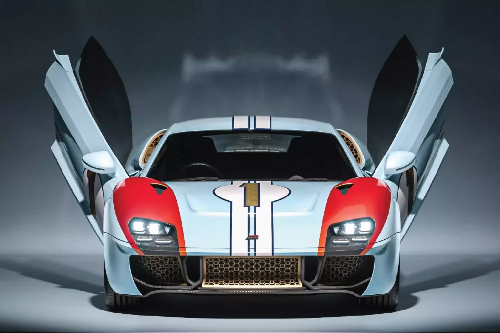 This company turned the iconic Ford GT40 into a restomodded modern beauty