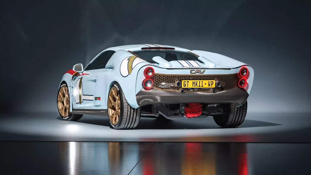 This company turned the iconic Ford GT40 into a restomodded modern beauty