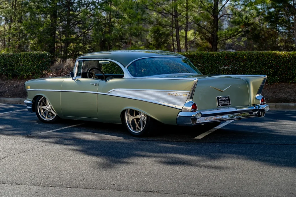 This 1957 Chevrolet Bel Air hides an incredible secret under the hood - and it is available to buy on SBX Cars