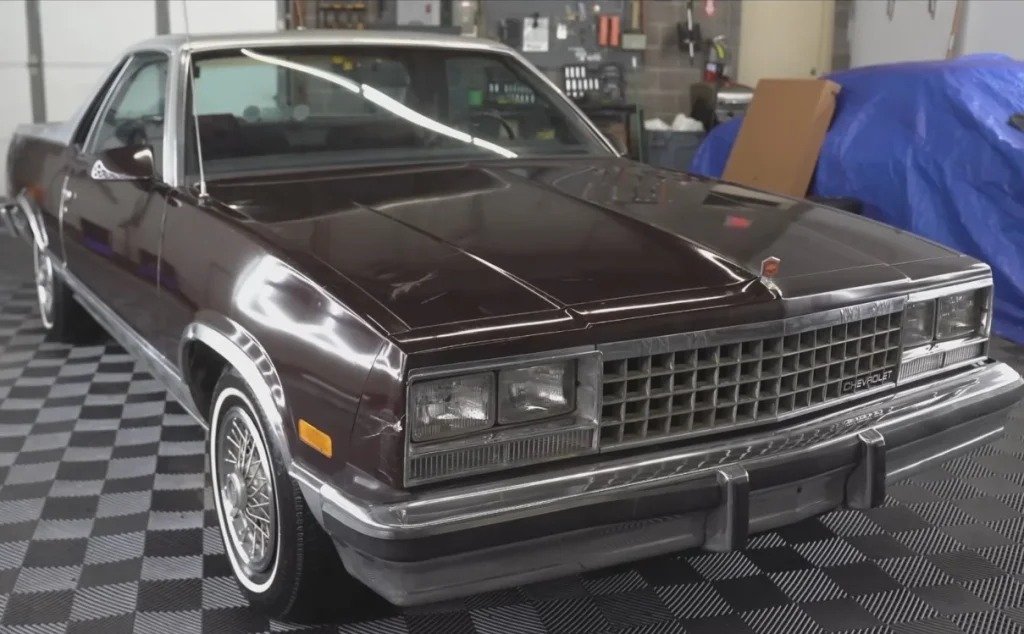 Chevy El Camino gets first wash in 25 years