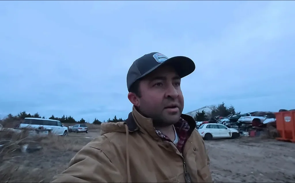 This guy accidentally found some pretty cool stuff inside a forgotten van in a scrapyard