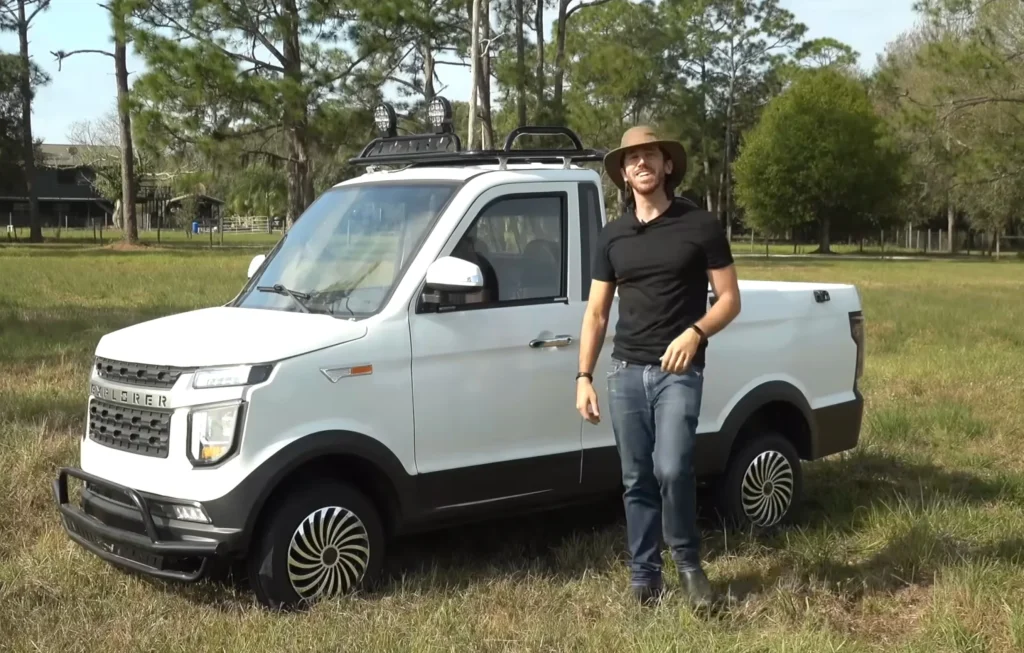 This guy bought a $2,000 electric truck from Alibaba in China and then ended up using a lot more often than he initially thought