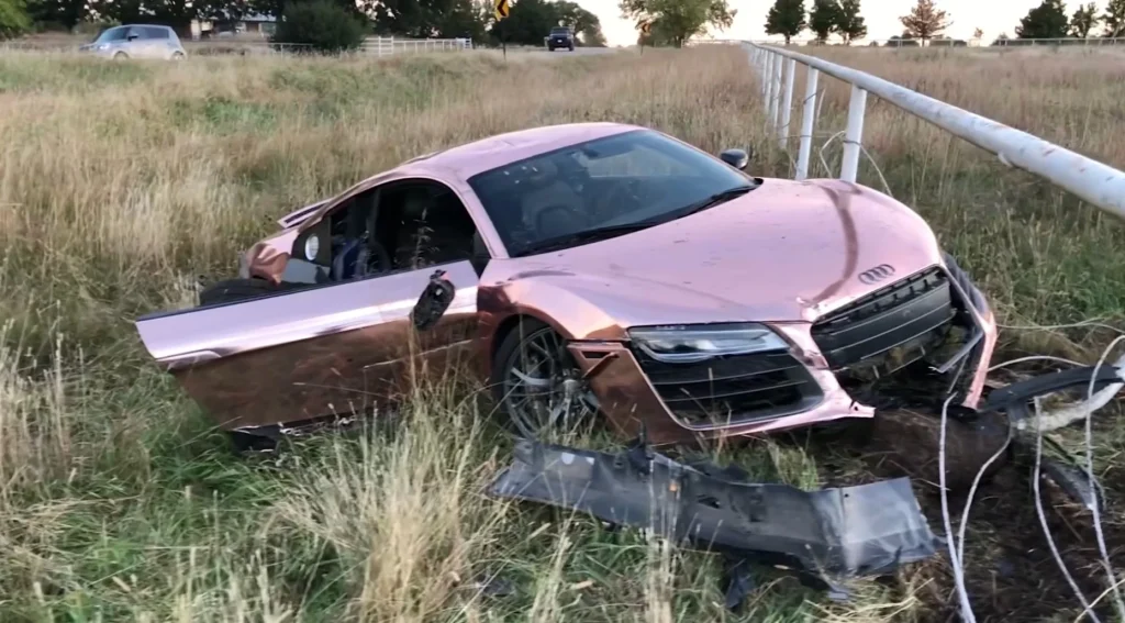 This guy bought his dream supercar - an Audi R8 - twice