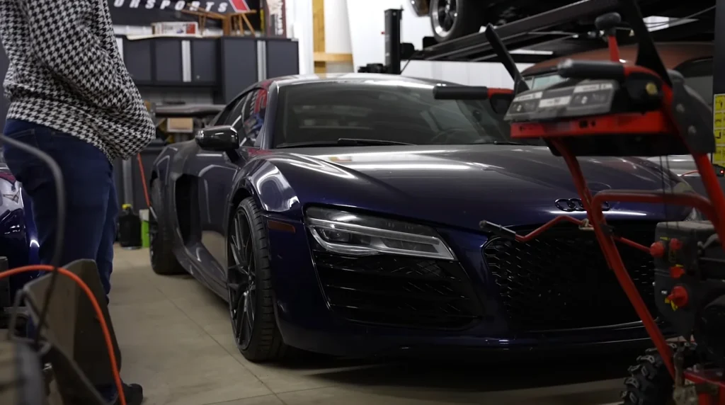 This guy bought his dream supercar - an Audi R8 - twice