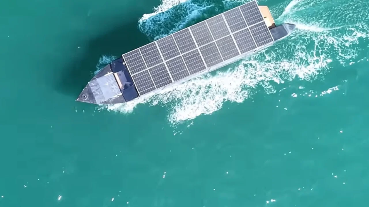 Man who built solar-powered yacht that can run forever tests its 30 kWh battery upgrade and shares the difference the sun makes for 6-hour cruise