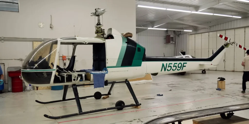 This guy decided to fly 3,000 miles to Alaska to inspect an abandoned helicopter that took him a long time to restore