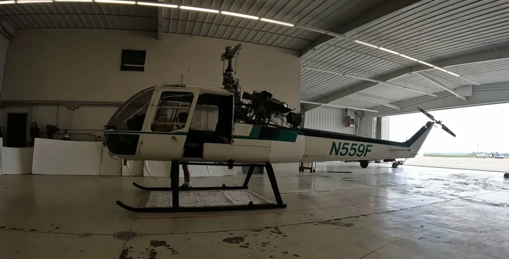 This guy decided to fly 3,000 miles to Alaska to inspect an abandoned helicopter that took him a long time to restore