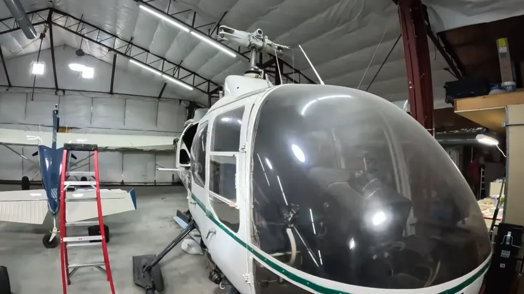 This guy decided to fly 3,000 miles to Alaska to inspect an abandoned helicopter that took him a long time to restore