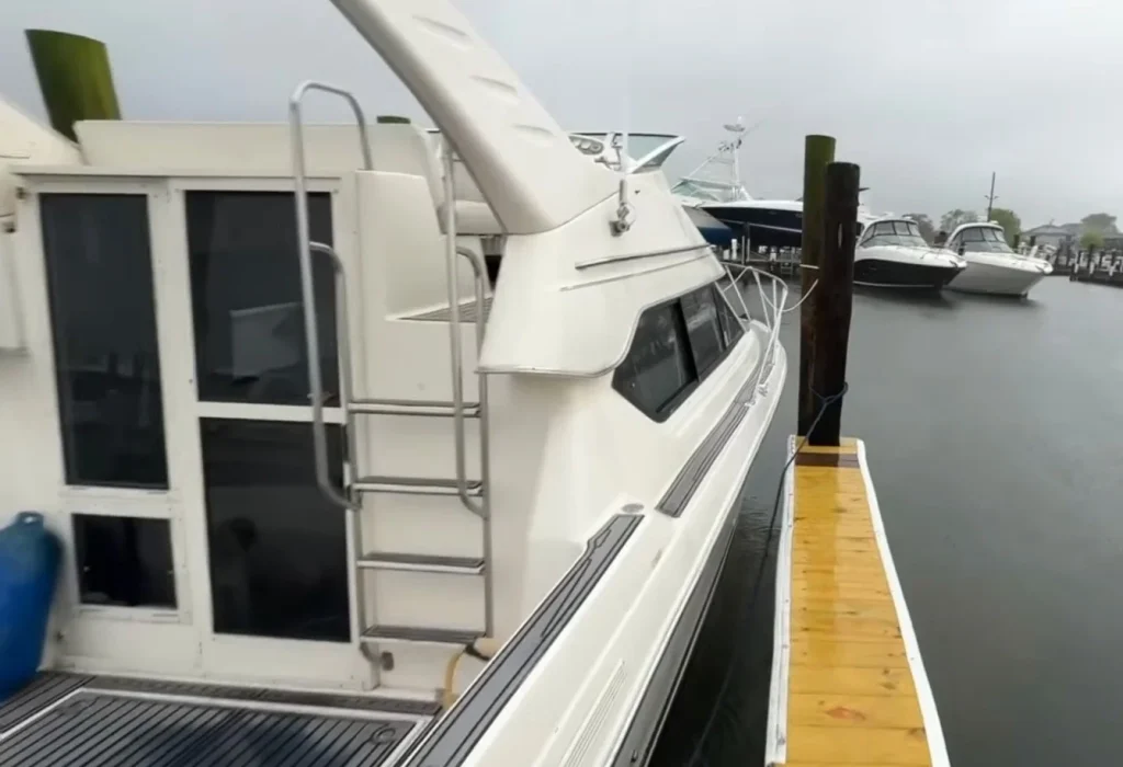 This guy flew all the way to New York to inspect a yacht he'd found on the marketplace for just $10,000