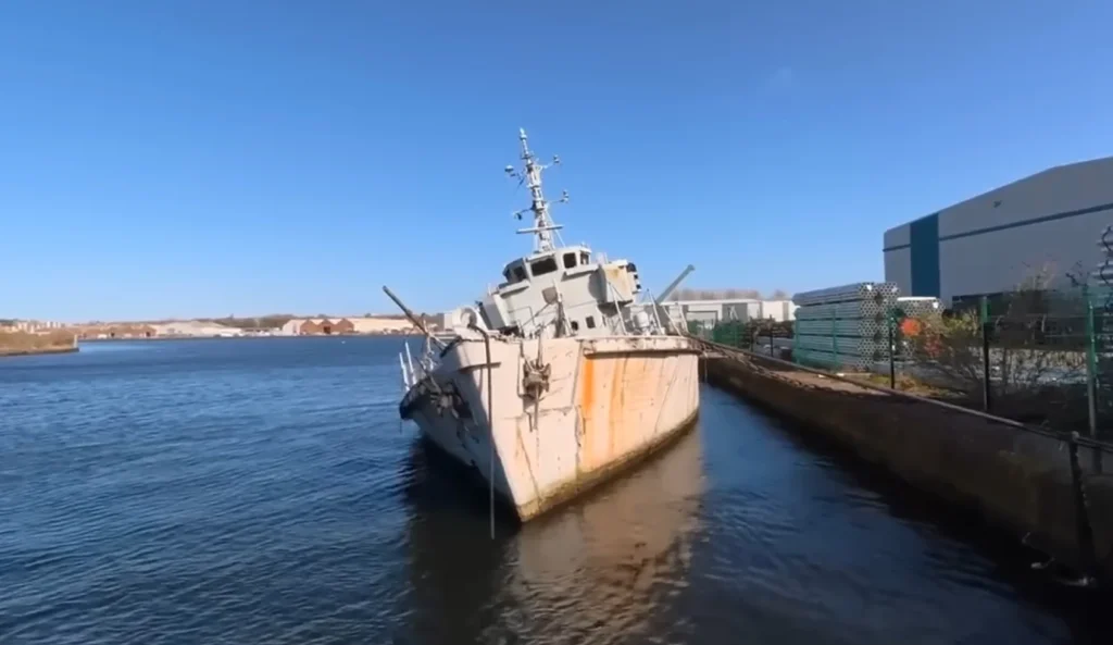 This guy found the abdandoned ship that used to belong to King Charles III (then Prince of Wales) in the 1970s