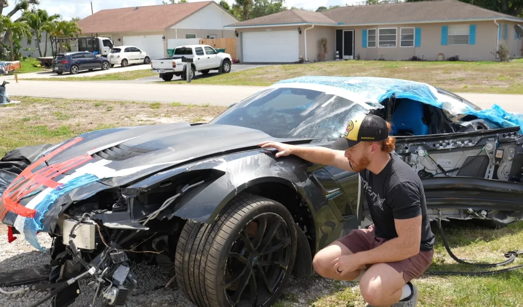 This guy found a relatively rare and expensive Chevrolet Corvette available for less than $10,000, and he bought it