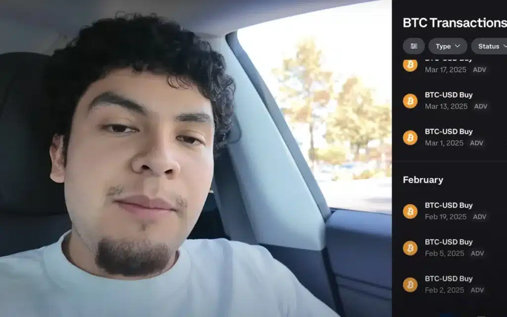 This guy has been buying Bitcoin every day for the last year or so