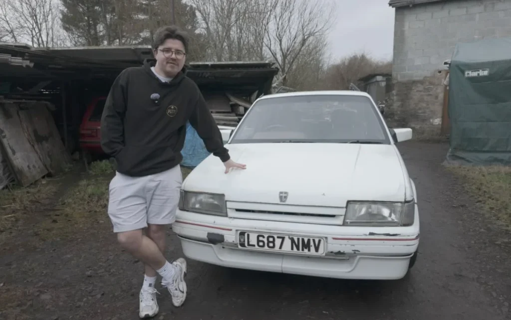 This guy has been driving the same ancient diesel wagon - an old Rover Montego - for 1.3 million miles, and it still runs like clockwork