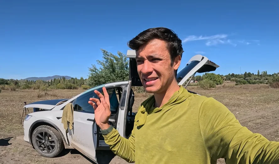 This guy has been traveling from the US to (and across) South America with his Tesla Model X, and the whole experience has been challenging for so many reasons