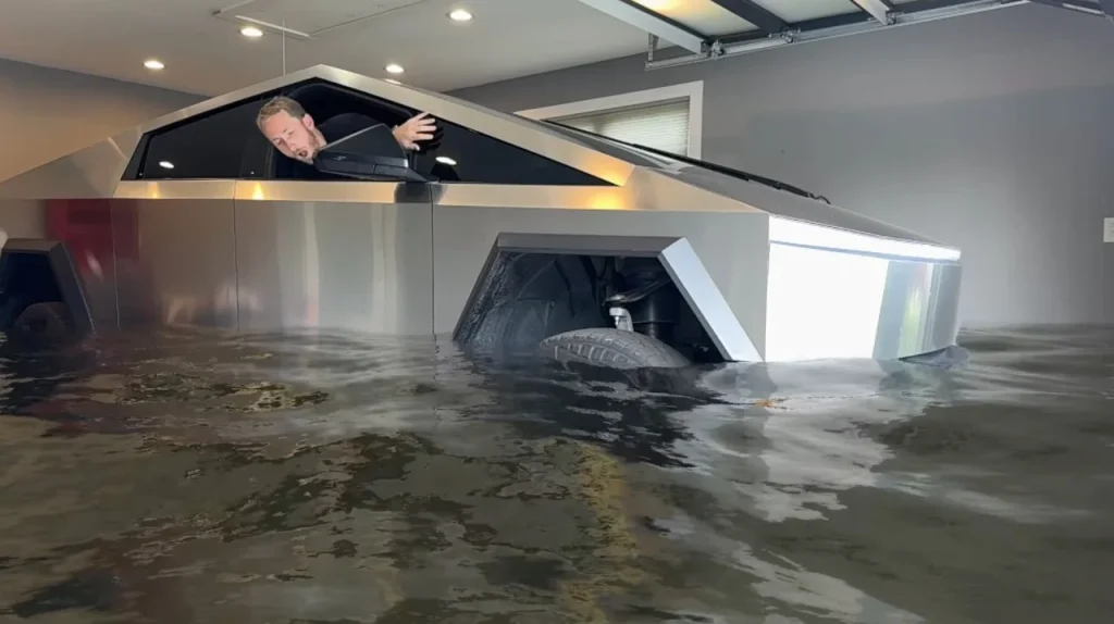 This guy in Florida bought a brand-new Tesla Cybertruck for $100,000 and 25,000 miles later, well it isn't worth that much anymore