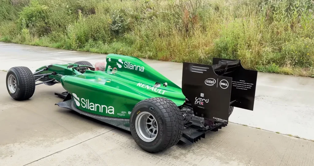 This guy in the UK bought a totaled Caterham F1 car for just $6,700, but then came the hard part