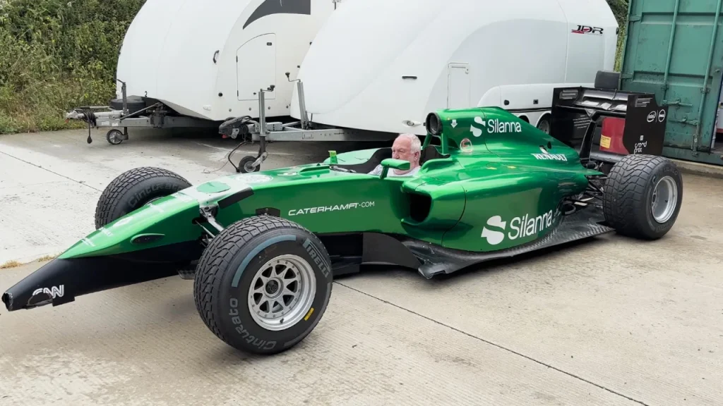 This guy in the UK bought a totaled Caterham F1 car for just $6,700, but then came the hard part